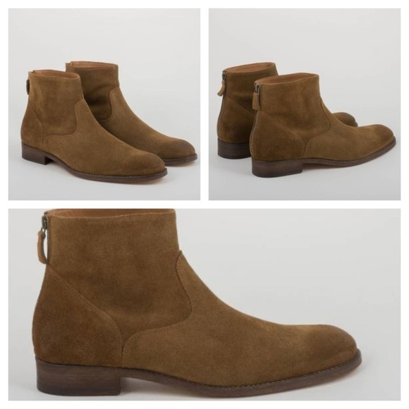 ANTHOLOGY PARIS 
6800 Suede Boots | Brown Size EUR 38 US 8 - Picture 1 of 17